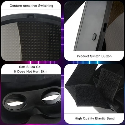 एडिटिंग एलईडी डिस्प्ले फेस मास्क DIY पैटर्न टेक्स्ट अपलोड पिक्चर्स एपीपी कंट्रोल